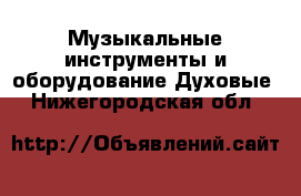 Музыкальные инструменты и оборудование Духовые. Нижегородская обл.